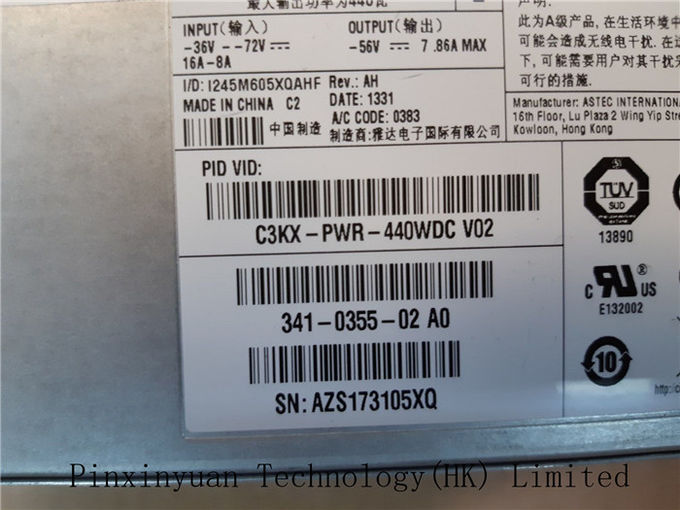 C3KX-PWR-440WDC Server-Stromversorgung CISCO-KATALYSATOR 3K-X, Server-Gestell P.S. DC-440W