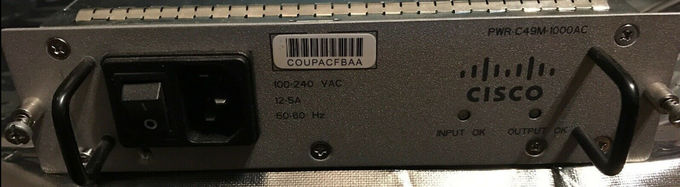 Dauerhafte Cisco-Katalysator-Ethernet-Schalter 4900M Stromversorgung PWR-C49M-1000AC Wechselstrom-1000W