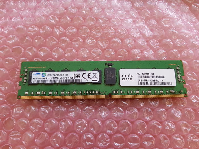 1Rx4 PC4-2133P DDR4 ECC-Server-Gedächtnis 8GB Cisco 15-102214-01 UCS-MR-1X081RU-A