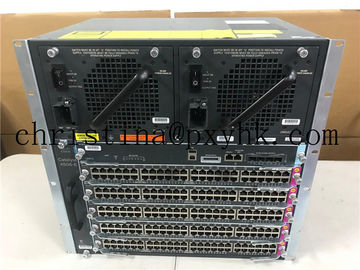 China Fahrgestelle-Server-Gestell-Ventilator Ciscos WS-C4506-E, der WS-X45-SUP7-E 2x WS-X4748-UPOE+E 3x WS-X4648-RJ45V-E abkühlt fournisseur