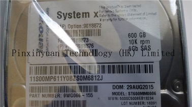 China Dämpfungsregler 2,5&quot; IBM-600GB 10K U/min HEISS-TAUSCHEN-FESTPLATTE 90Y8872 90Y8876 90Y8873 SFF G2 fournisseur