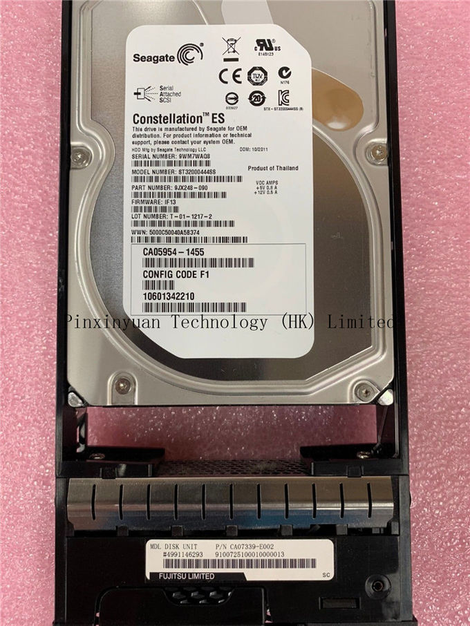 Fujitsu CA07339-E002 3,5" 2TB Festplattenlaufwerk HDD Eternus DX80 DX90 S2 Dämpfungsreglers 7.2K 6G