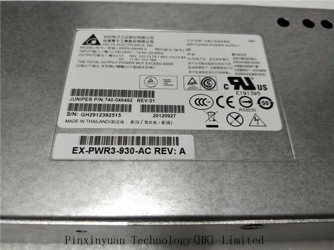 EX-PWR3-930-AC 930W Wechselstrom-Blatt-Server-Stromversorgung mit PoE+-Fähigkeit für EX4200 EX3200 und EX-RPS-PWR-930-AC