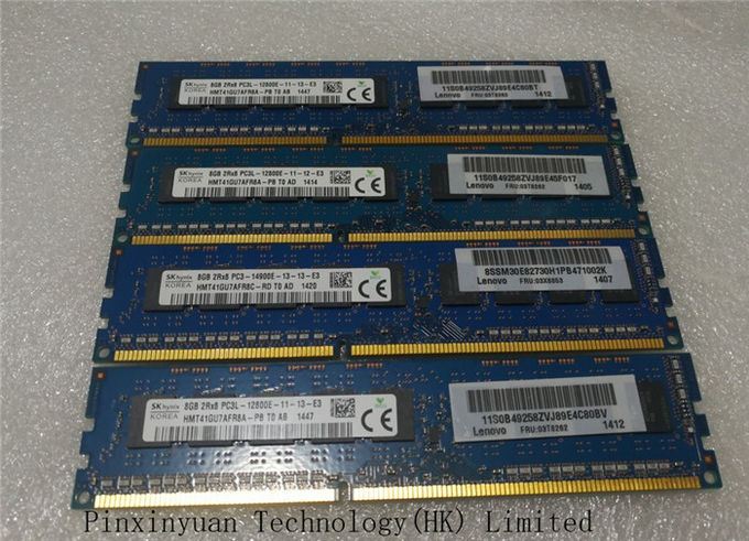 (2x 8Gb) Gedächtnis-Modul PC3L-12800E des Server-16gb ungepufferter DDR3-1600 MHZ 1 35V Ram ECC 2Rx8 Lenovo 03T8262