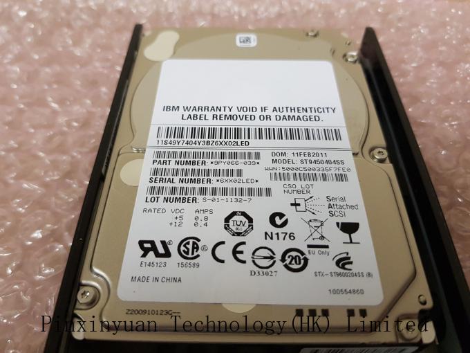 IBM STORWIZE 450GB 2,5" 10K 6G Festplattenlaufwerk 85Y5863 2076-3204 Dämpfungsreglers V7000